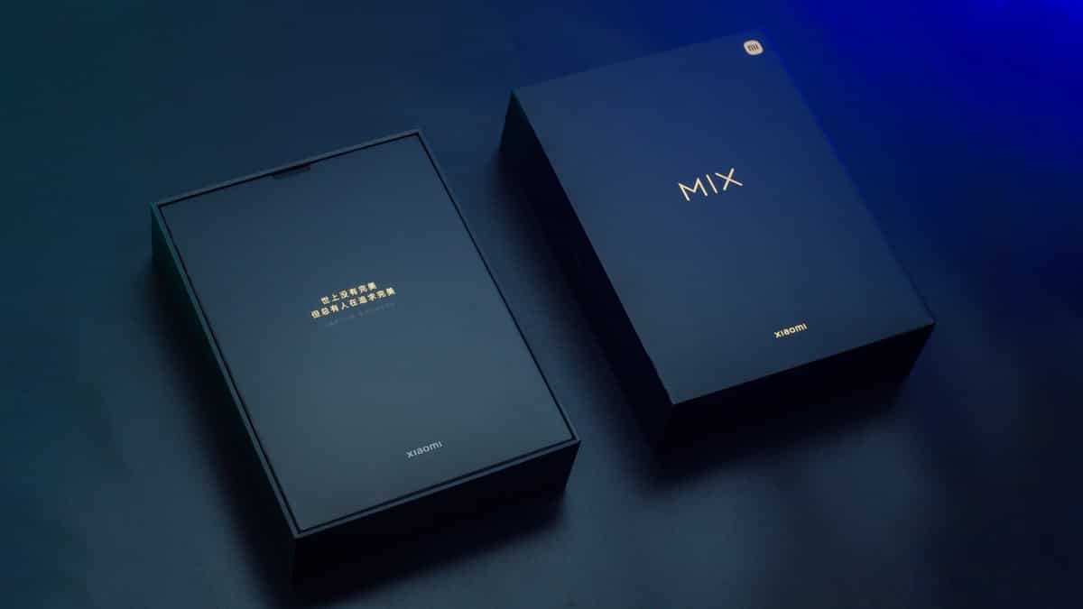 коробка Mi Mix 4